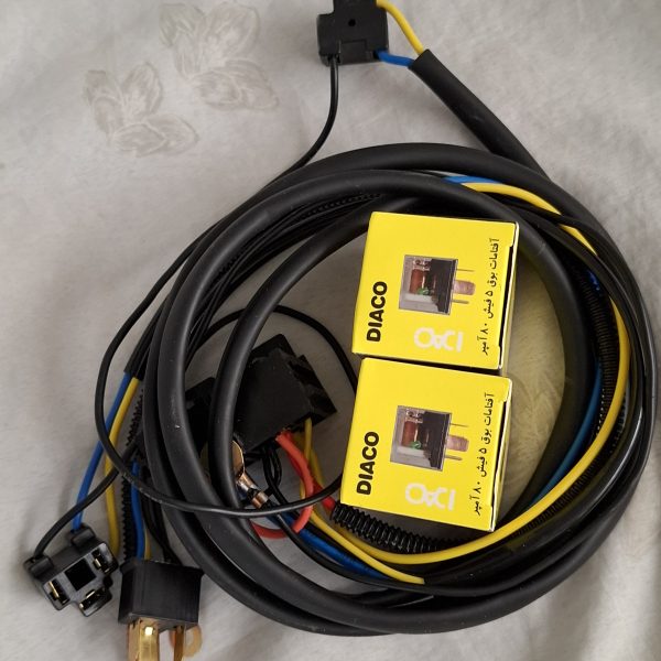 آفتامات چراغ آماده با سیم شیر کوه یزد لحیم شده